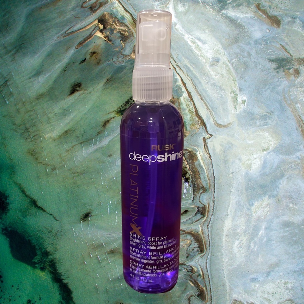 Rusk Deepshine Platinum Shine Spray 4 oz